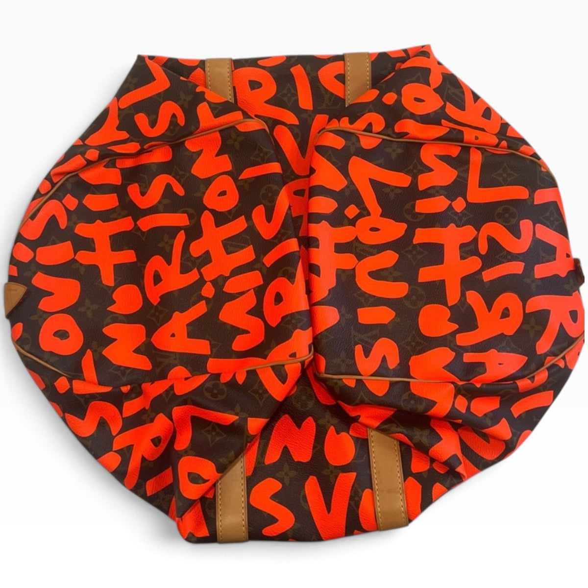 Louis Vuitton Sprouse Graffiti Keepall 50 Orange product photograph 14 - VaultedVIP