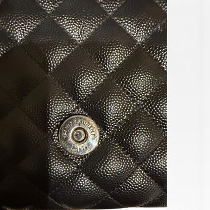 Saint Laurent YSL Envelope Black on Black product photograph 4 - VaultedVIP