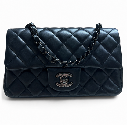 CHANEL Classic Double Flap Black Caviar Black Hardware product photograph 11 - VaultedVIP