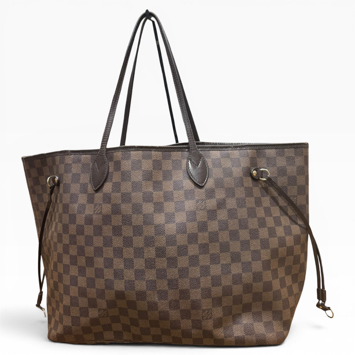 Louis Vuitton Neverfull GM Damier Ebene Tote 2008 product photograph 2 - VaultedVIP