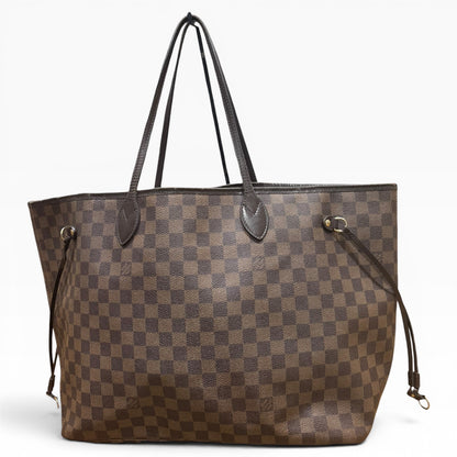 Louis Vuitton Neverfull GM Damier Ebene Tote 2008 product photograph 2 - VaultedVIP
