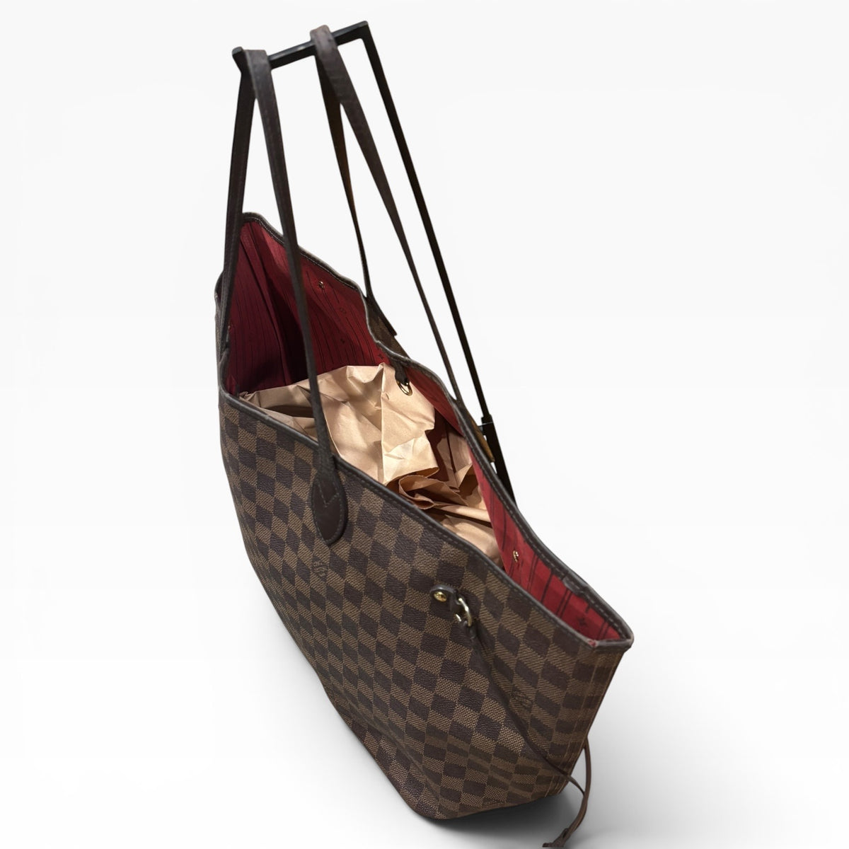 Louis Vuitton Neverfull GM Damier Ebene Tote 2008 product photograph 3 - VaultedVIP