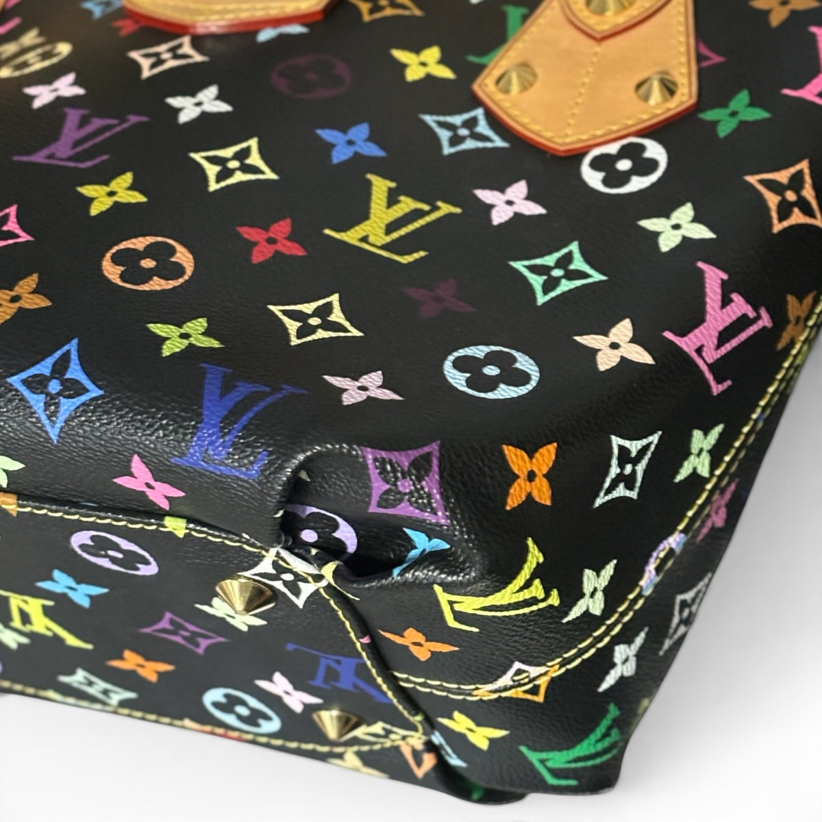 Louis Vuitton Murakami Annie MM Black Multicolore Bag product photograph 12 - VaultedVIP