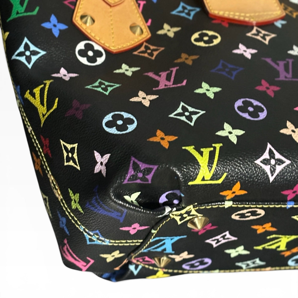 Louis Vuitton Murakami Annie MM Black Multicolore Bag product photograph 15 - VaultedVIP