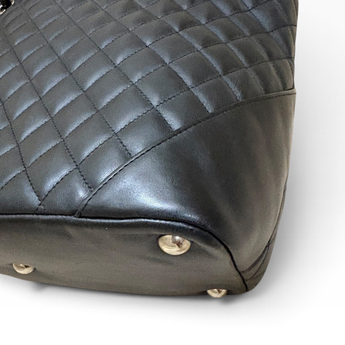 CHANEL Cambon Tote Black Hot Pink product photograph 5 - VaultedVIP