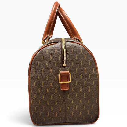 Saint Laurent Monogram Duffle Brown 533480 product photograph 8 - VaultedVIP