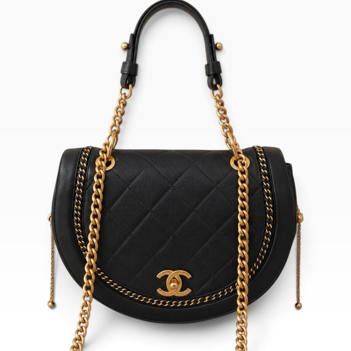 CHANEL Chain Around Top Handle Flap product photograph 1 - VaultedVIP