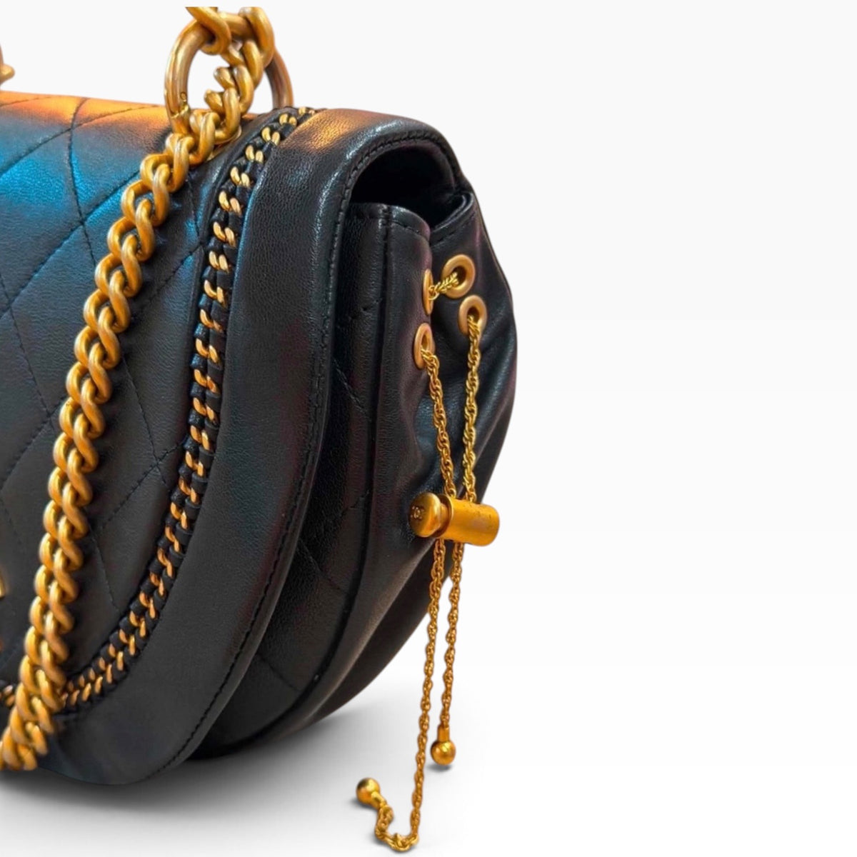 CHANEL Chain Around Top Handle Flap product photograph 2 - VaultedVIP