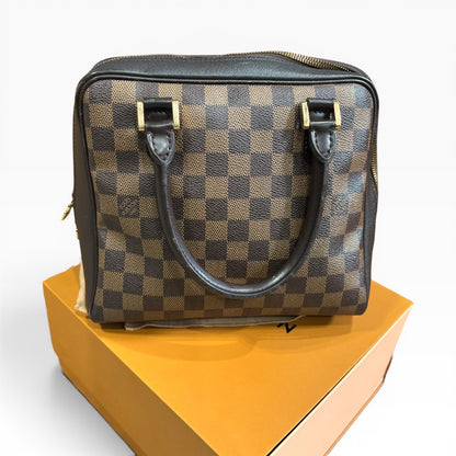 Louis Vuitton Brera N51150 Damier Ebene Satchel product photograph 2 - VaultedVIP