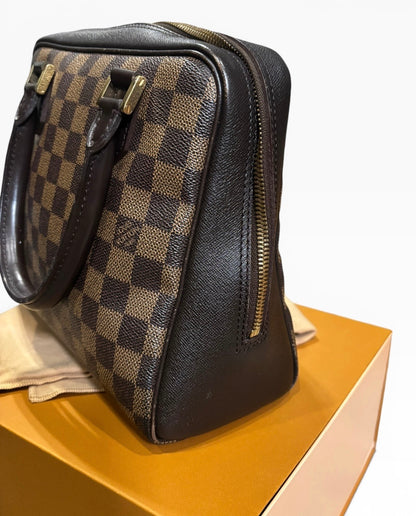 Louis Vuitton Brera N51150 Damier Ebene Satchel product photograph 3 - VaultedVIP