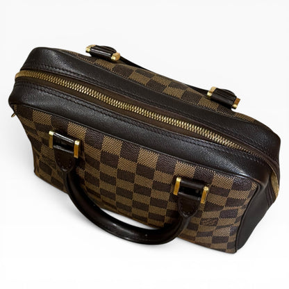 Louis Vuitton Brera N51150 Damier Ebene Satchel product photograph 6 - VaultedVIP