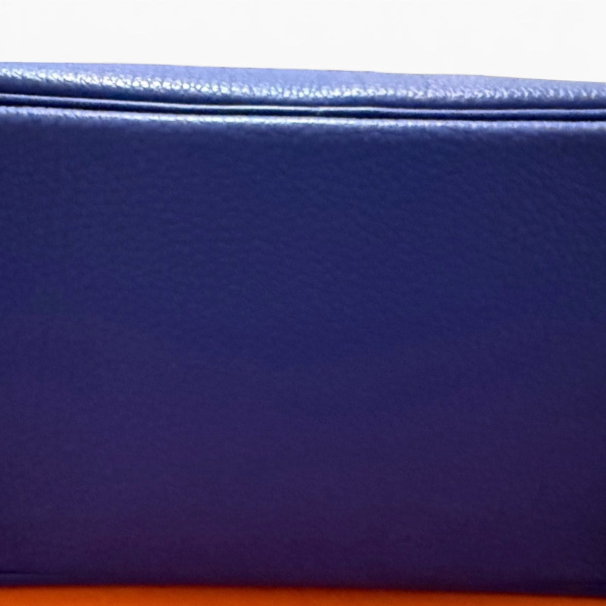 Hermès Birkin 30 Handbag Bleu Electrique Togo Leather Gold Hardware product photograph 5 - VaultedVIP
