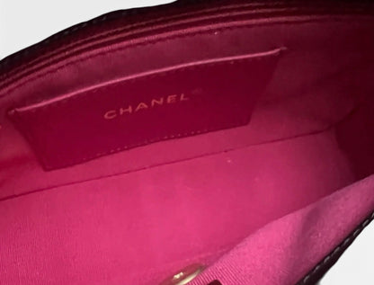 CHANEL Coco Love Heart CC Flap Black Lambskin Gold product photograph 9 - VaultedVIP