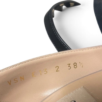 Valentino Garavani Rockstud Wrap Pumps Nude Black 38.5 product photograph 7 - VaultedVIP
