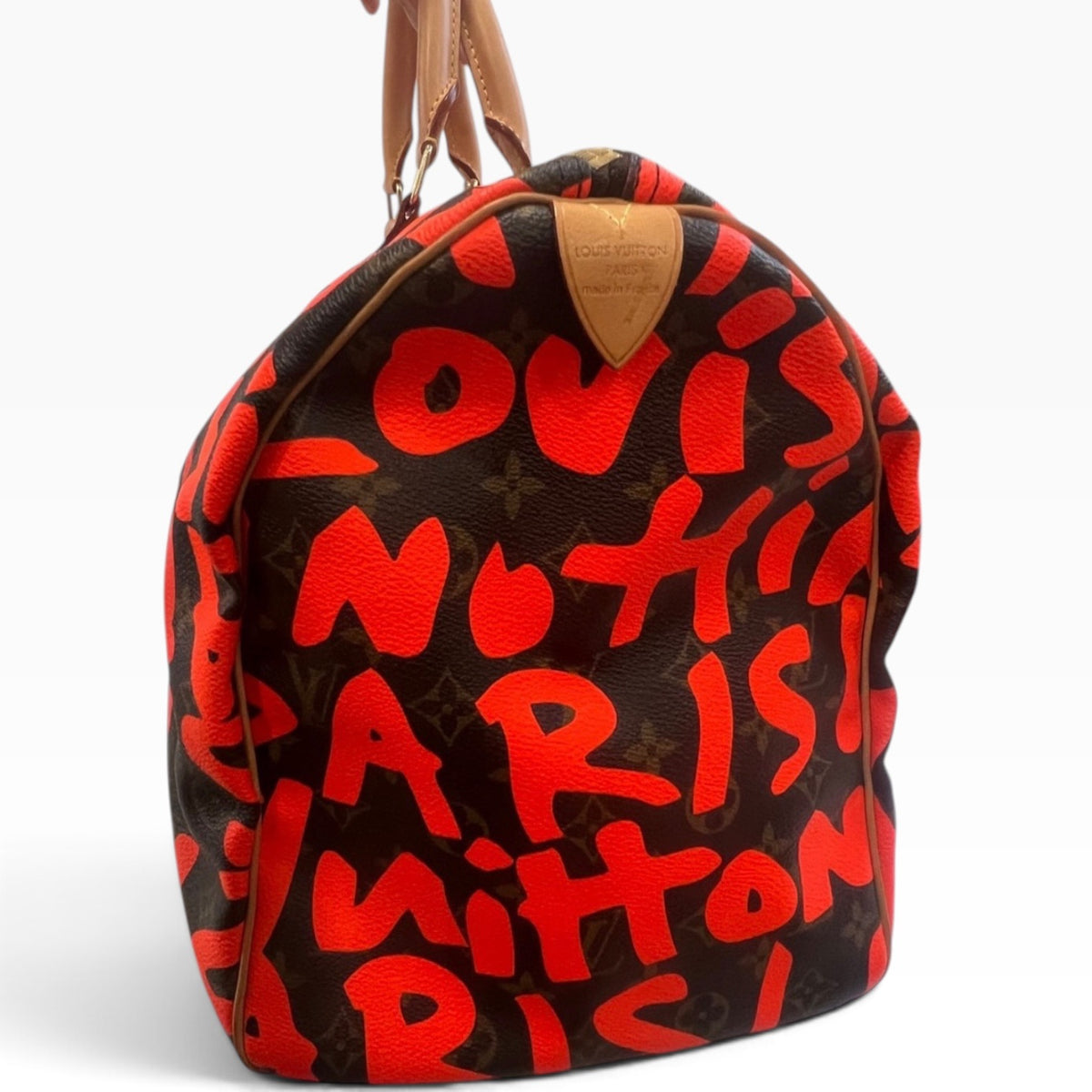 Louis Vuitton Sprouse Graffiti Keepall 50 Orange product photograph 3 - VaultedVIP