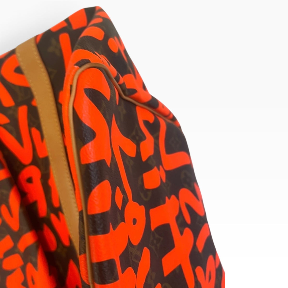 Louis Vuitton Sprouse Graffiti Keepall 50 Orange product photograph 7 - VaultedVIP
