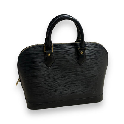 Louis Vuitton Black Epi Alma PM product photograph 1 - VaultedVIP