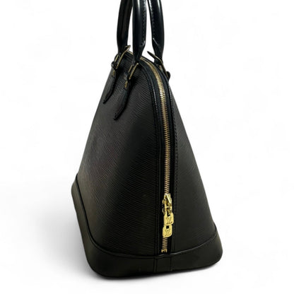 Louis Vuitton Black Epi Alma PM product photograph 5 - VaultedVIP