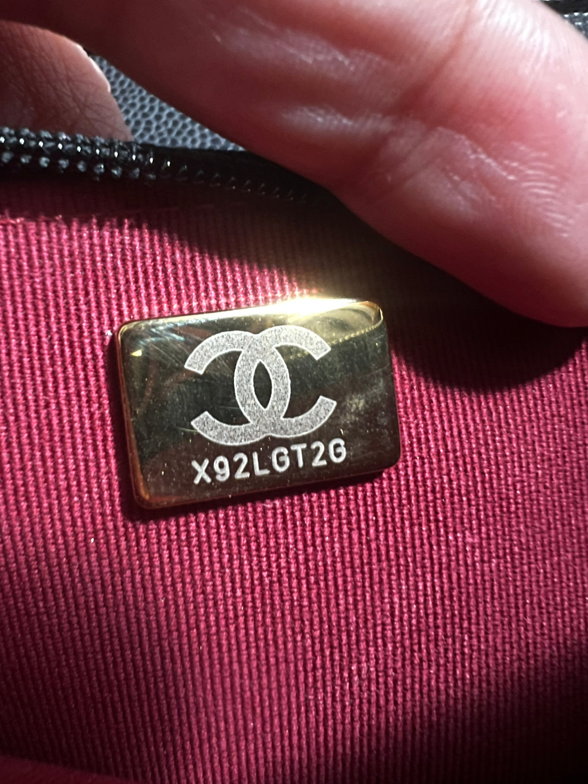 CHANEL Twist Your Buttons Black Caviar Chain Bag product photograph 17 - VaultedVIP