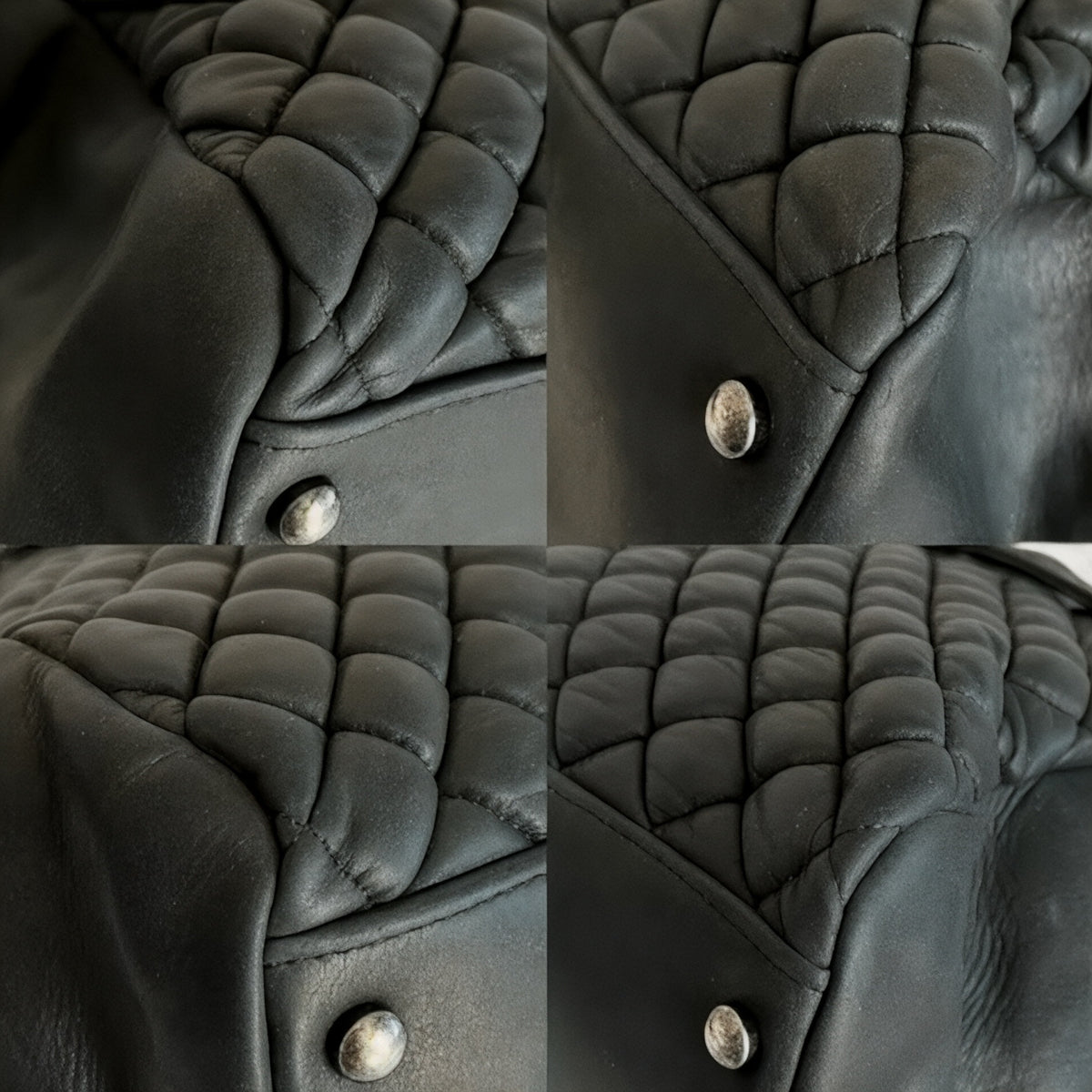 CHANEL Bubble Tote Black Lambskin Silver 17 Series product photograph 10 - VaultedVIP