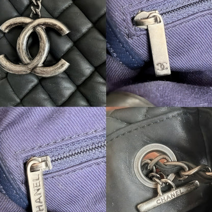 CHANEL Bubble Tote Black Lambskin Silver 17 Series product photograph 12 - VaultedVIP
