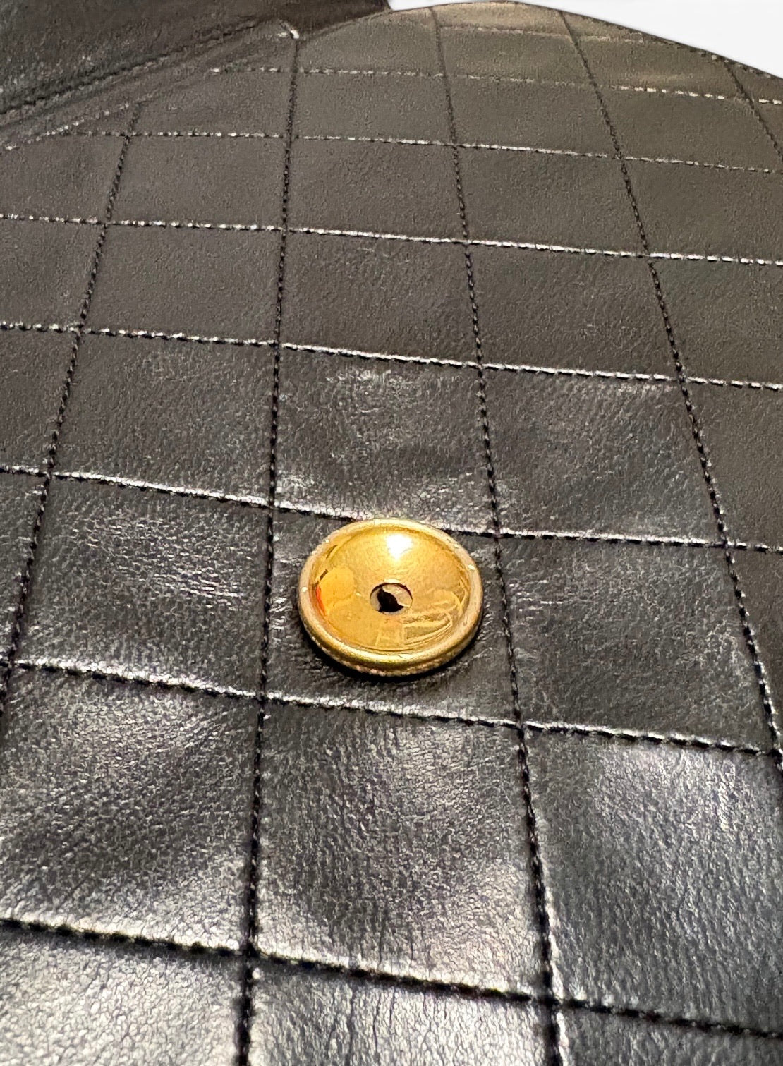 CHANEL Vintage 1980s Black Lambskin Single Flap product photograph 19 - VaultedVIP