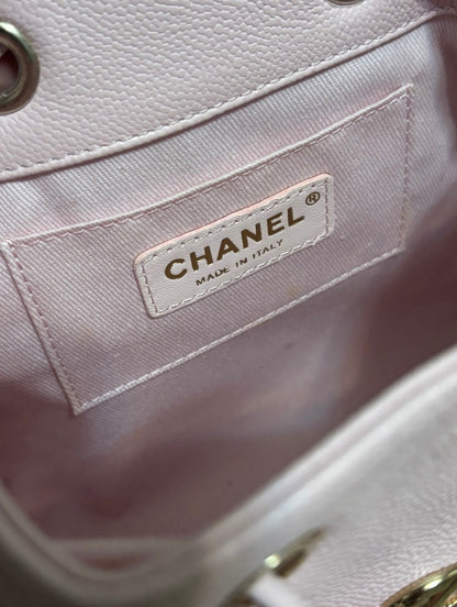 CHANEL Business Affinity Light Pink Bucket Bag product photograph 17 - VaultedVIP
