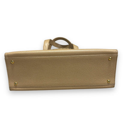 CHANEL Vintage 1997 Beige Caramel Caviar Tote product photograph 10 - VaultedVIP