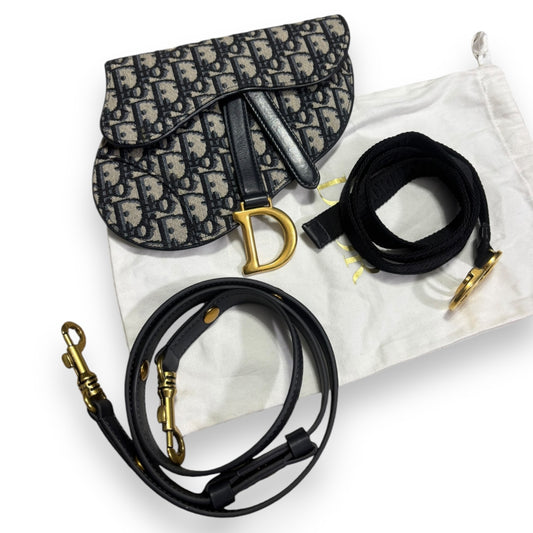 Christian Dior Mini Saddle Belt Bag