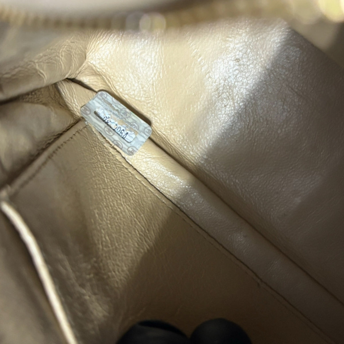 CHANEL Vintage Bijoux Tassel Metallic Gold Shoulder Bag product photograph 12 - VaultedVIP