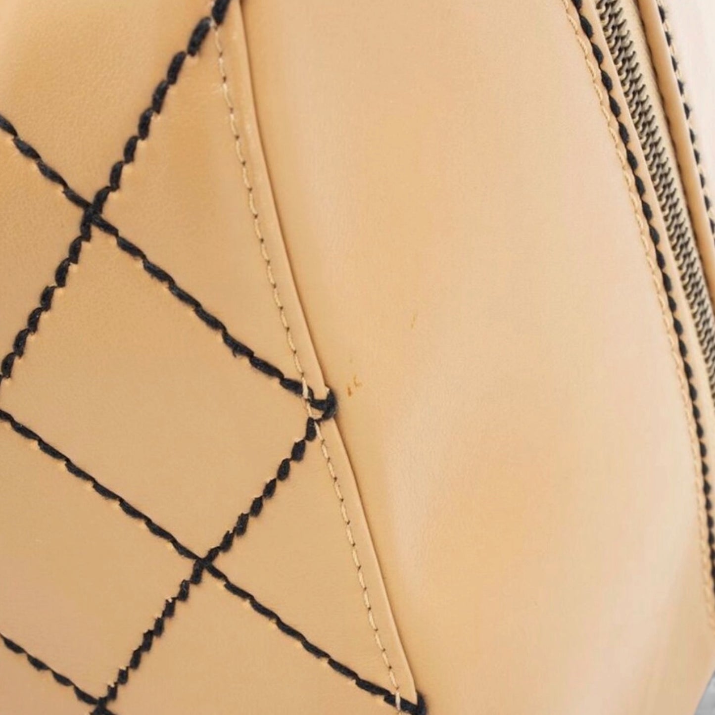 CHANEL Stitched Bowler Duffel