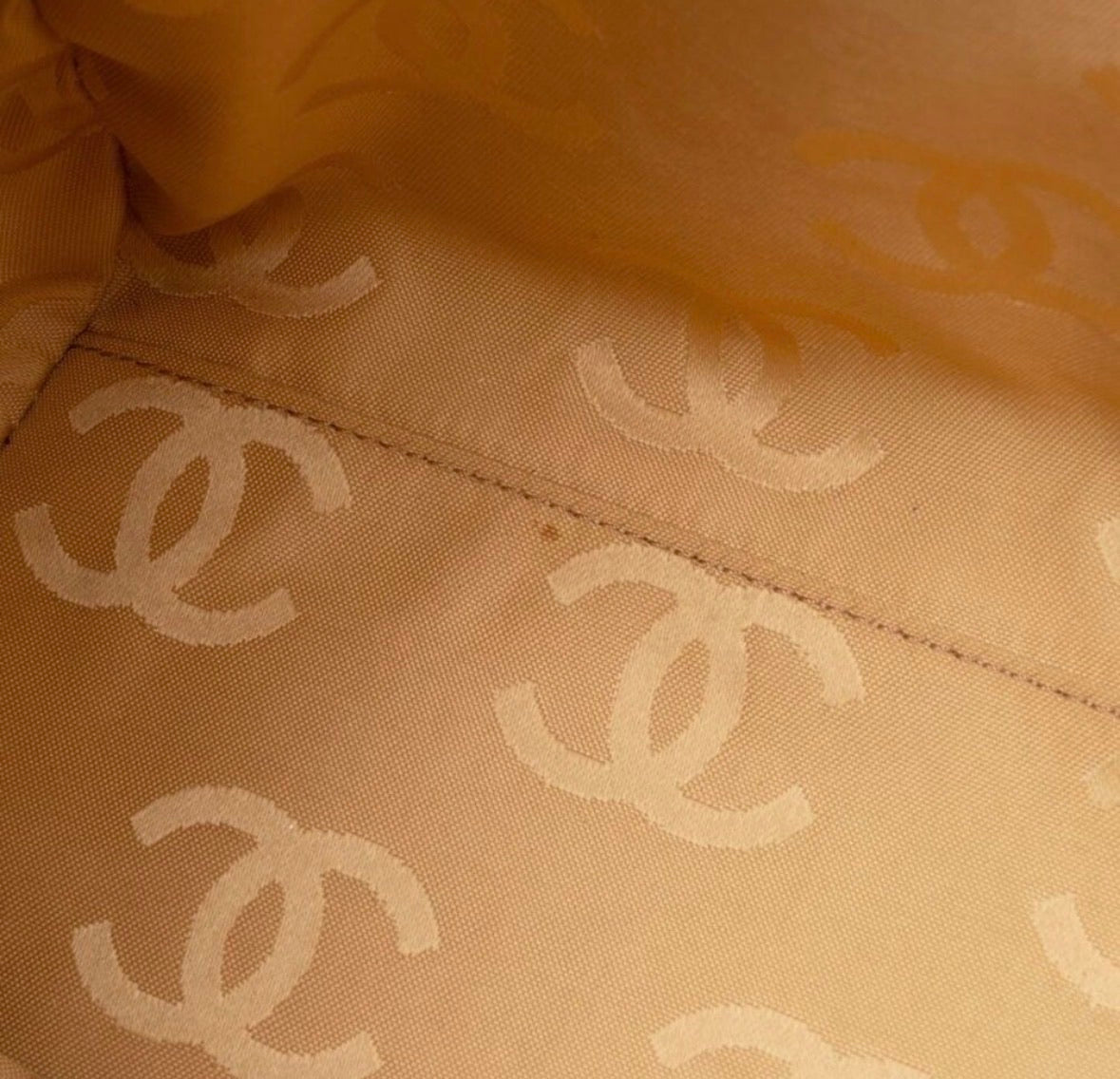 CHANEL Stitched Bowler Duffel