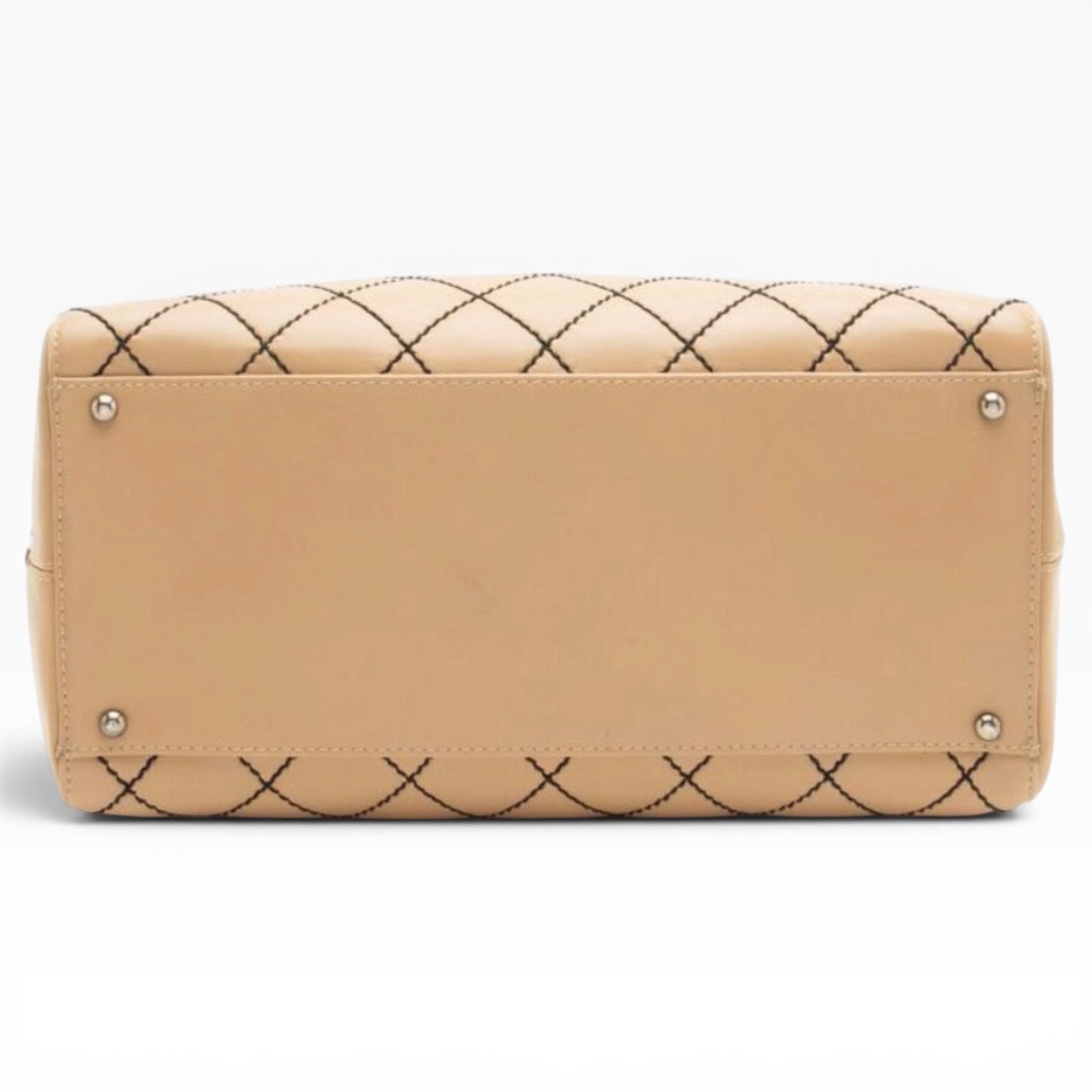 CHANEL Stitched Bowler Duffel