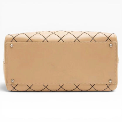 CHANEL Stitched Bowler Duffel