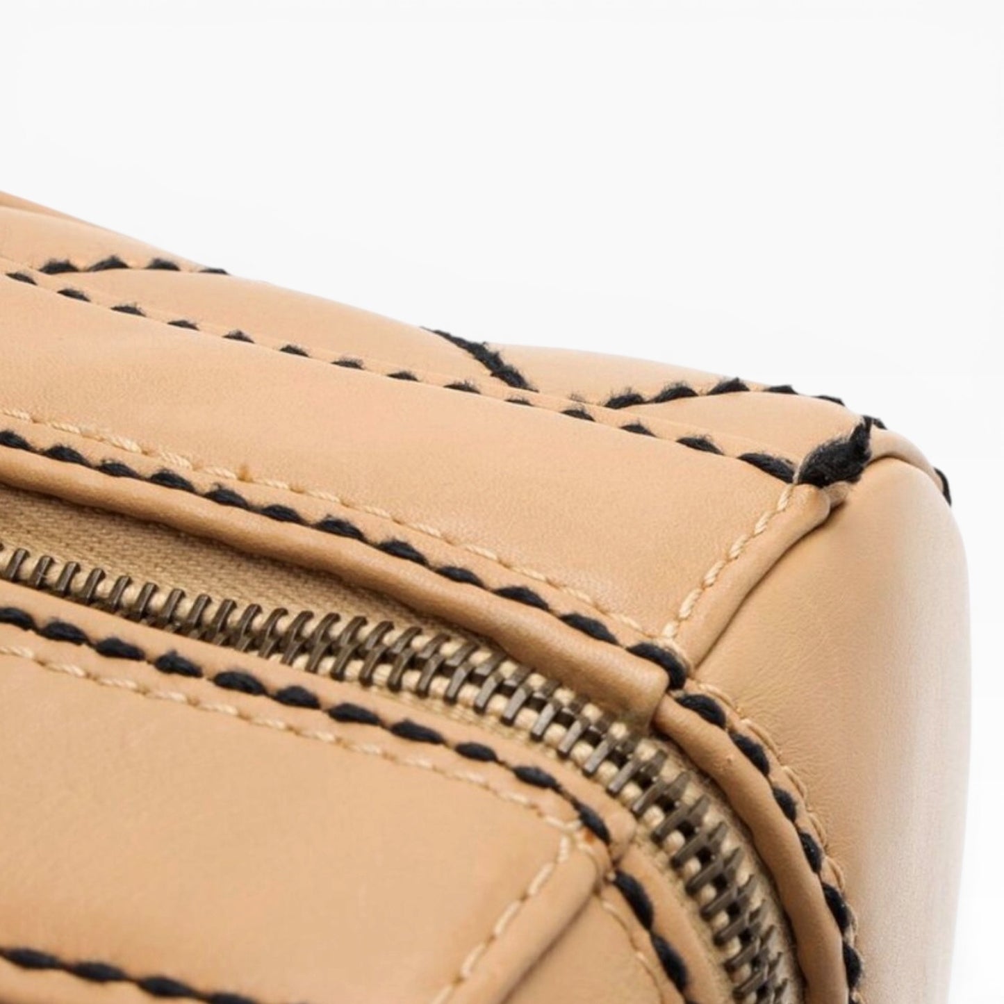 CHANEL Stitched Bowler Duffel