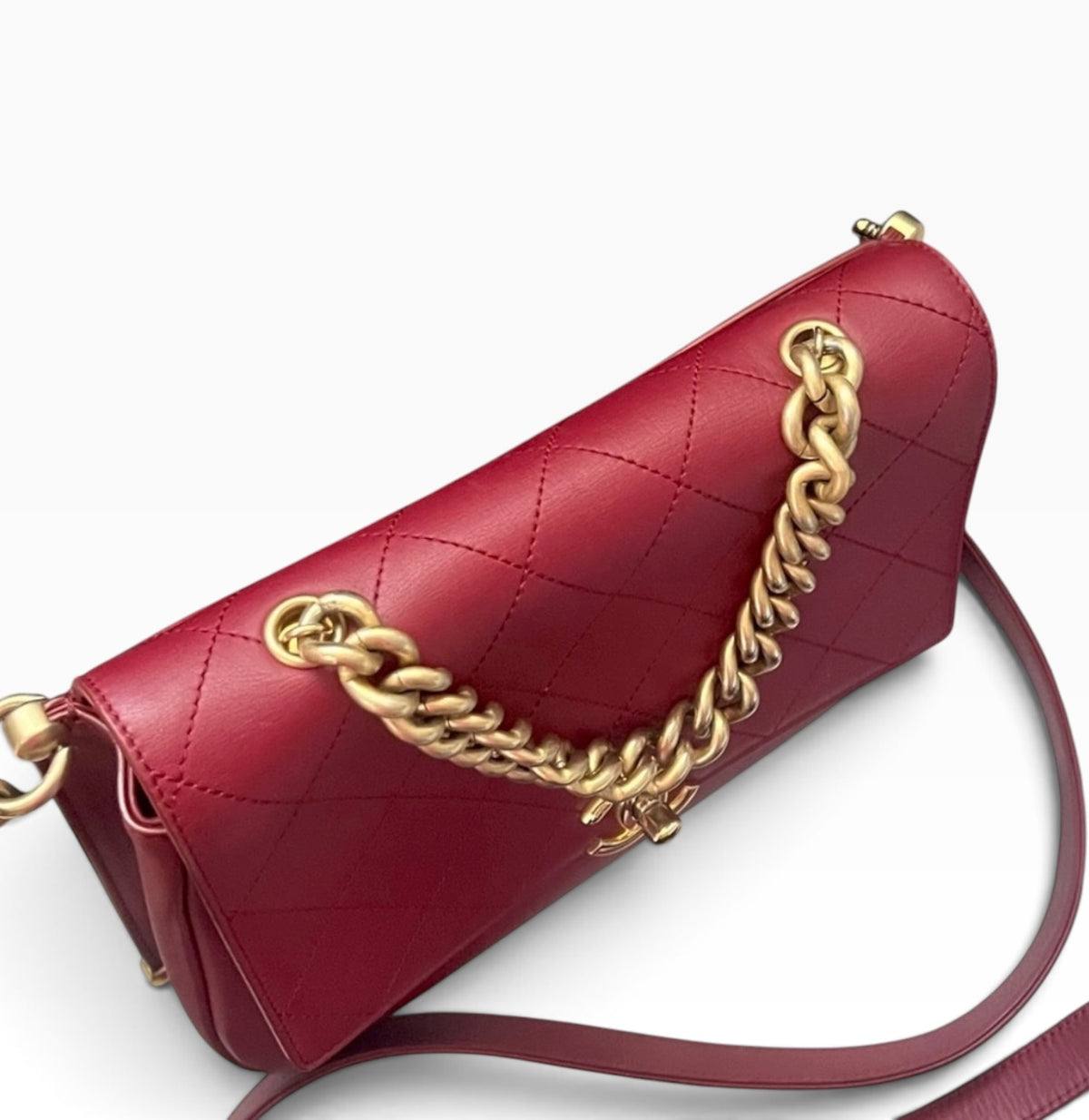 Chanel Trendy CC Medium Flap Bag Burgundy product photograph 7 - VaultedVIP