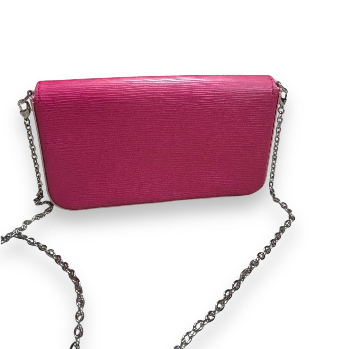 Louis Vuitton Felicie Pochette Fuchsia Indigo Epi 2016 product photograph 3 - VaultedVIP