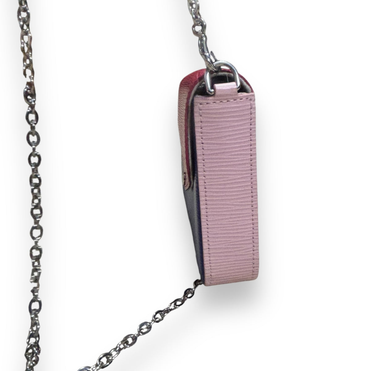 Louis Vuitton Felicie Pochette Fuchsia Indigo Epi 2016 product photograph 4 - VaultedVIP