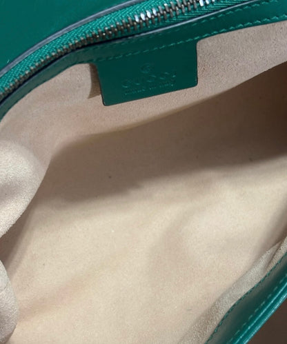 Gucci GG Marmont Emerald Green Matelasse Shoulder Bag product photograph 10 - VaultedVIP