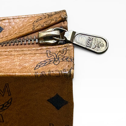 MCM Vintage Cognac Visetos Tote product photograph 6 - VaultedVIP