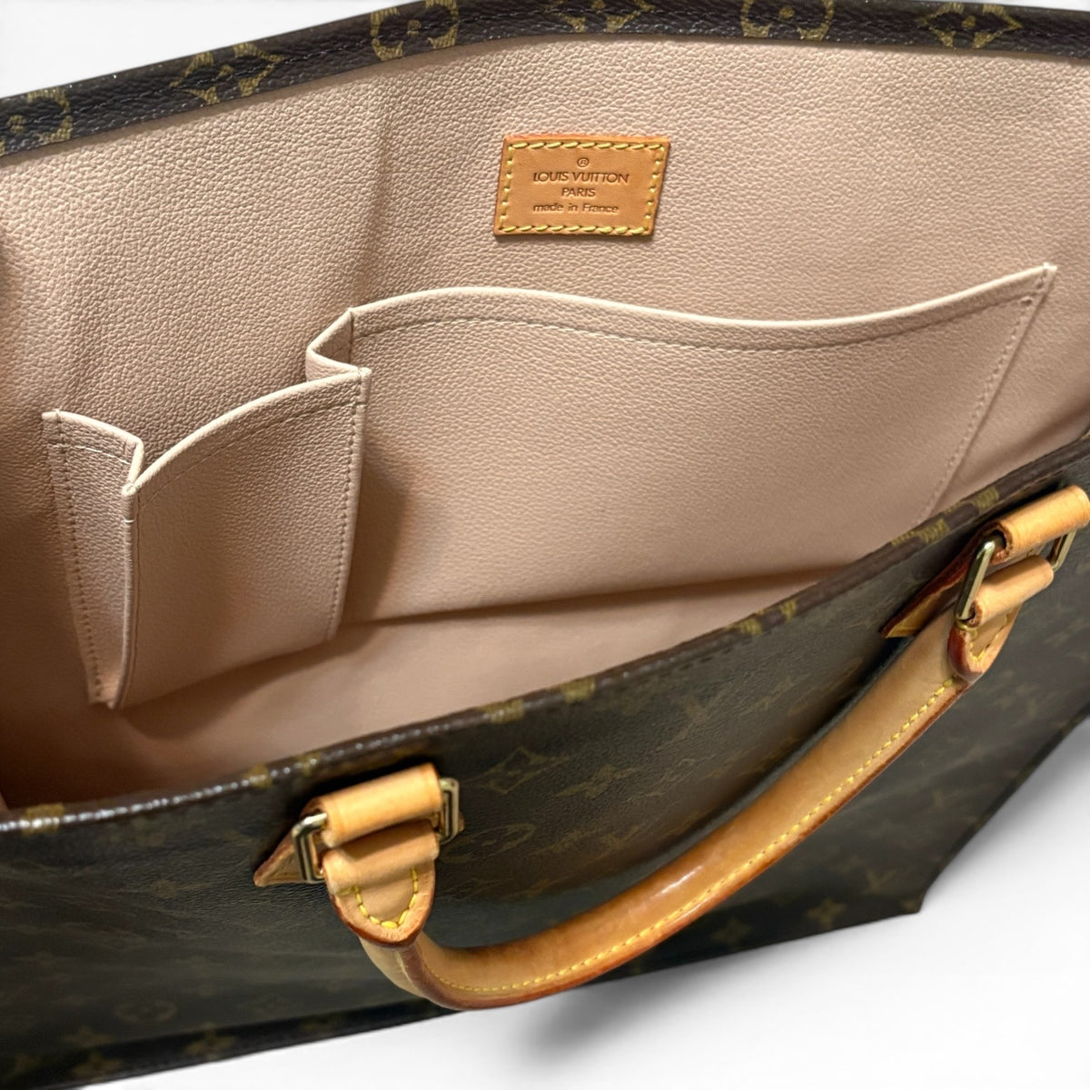Louis Vuitton Vintage Monogram Sac Plat Tote product photograph 14 - VaultedVIP
