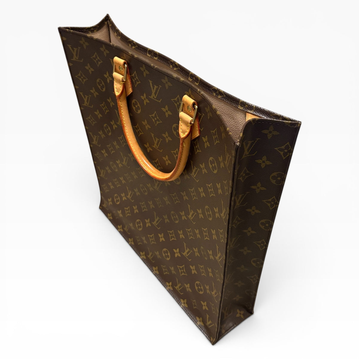Louis Vuitton Vintage Monogram Sac Plat Tote product photograph 9 - VaultedVIP