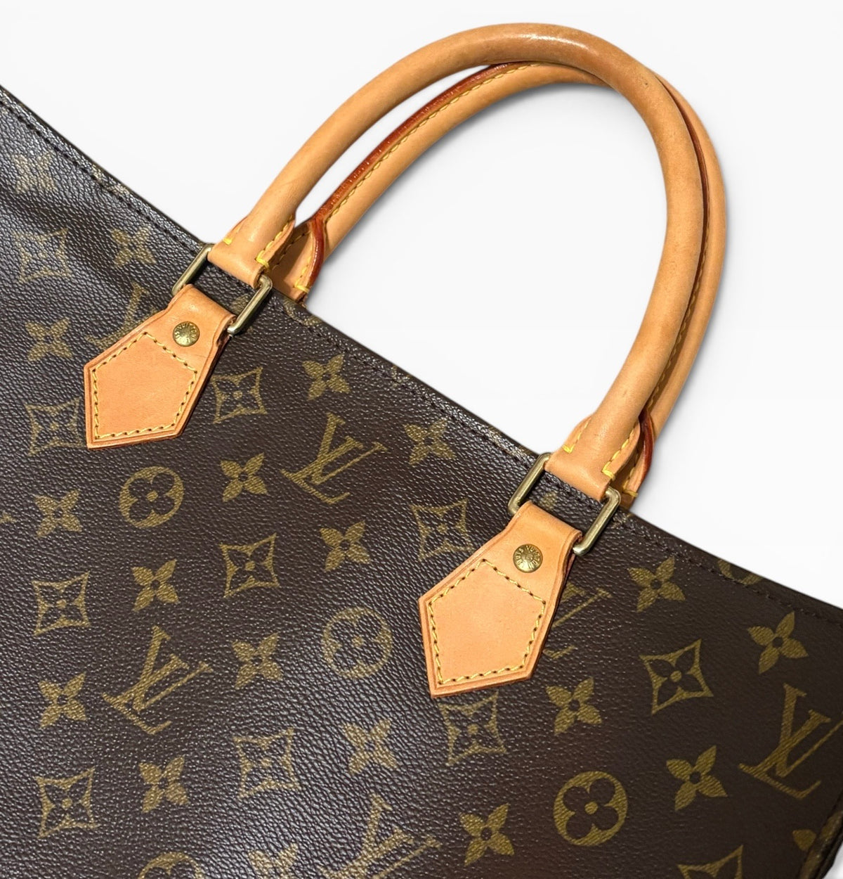 Louis Vuitton Vintage Monogram Sac Plat Tote product photograph 6 - VaultedVIP