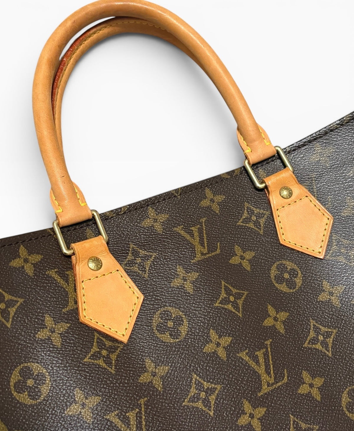 Louis Vuitton Vintage Monogram Sac Plat Tote product photograph 18 - VaultedVIP