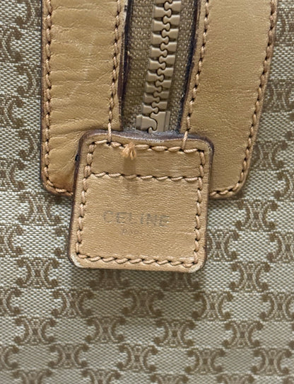 CELINE Vintage Macadam Large Boston Travel Bag product photograph 8 - VaultedVIP
