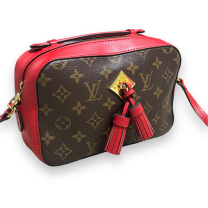 Louis Vuitton Saintonge Monogram Red product photograph 2 - VaultedVIP