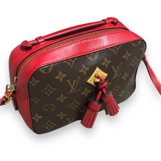 Louis Vuitton Saintonge Monogram Red product photograph 1 - VaultedVIP