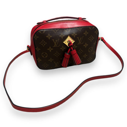Louis Vuitton Saintonge Monogram Red product photograph 4 - VaultedVIP