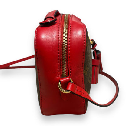 Louis Vuitton Saintonge Monogram Red product photograph 6 - VaultedVIP