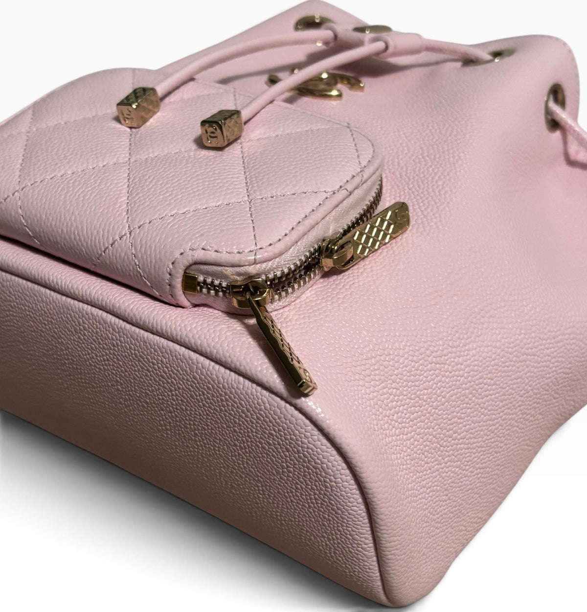 CHANEL Business Affinity Light Pink Bucket Bag product photograph 11 - VaultedVIP
